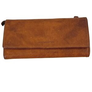 Jack Georges‎ Leather Clutch Wallet
